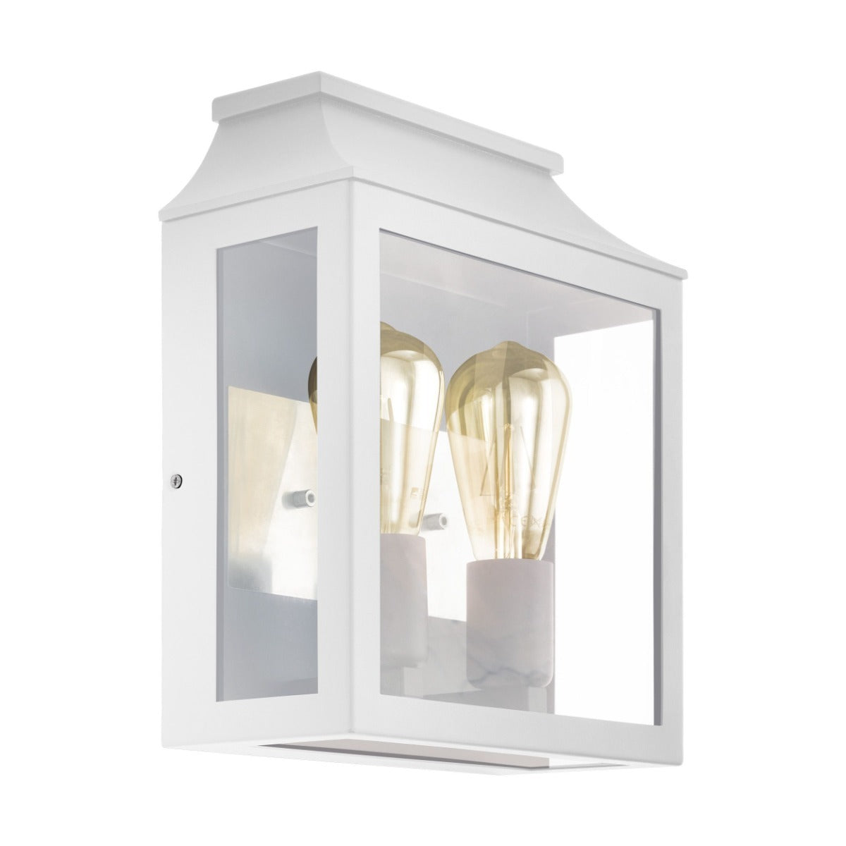 Soncino Metal Frame with Glass Outdoor Wall Light