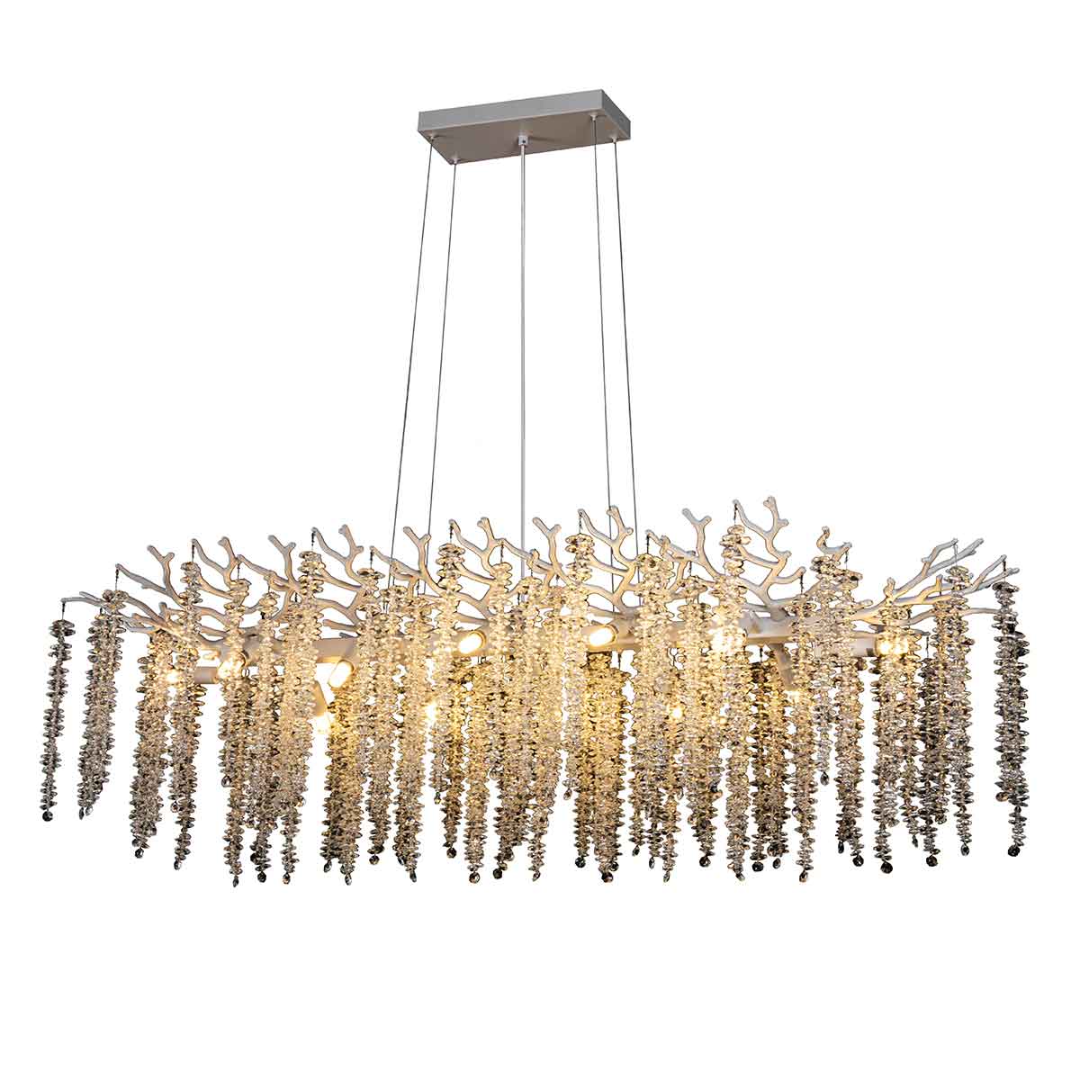 Sophia Long Pendant Light Nature Inspired Design