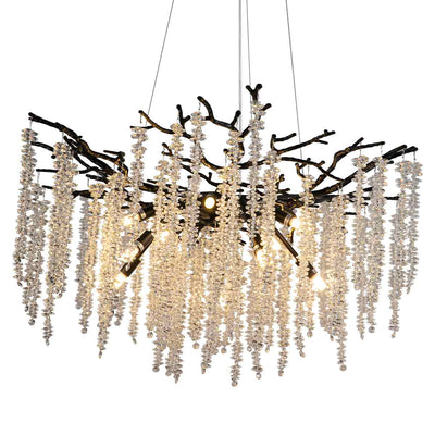 Sophia Round Pendant Light Nature Inspired Design