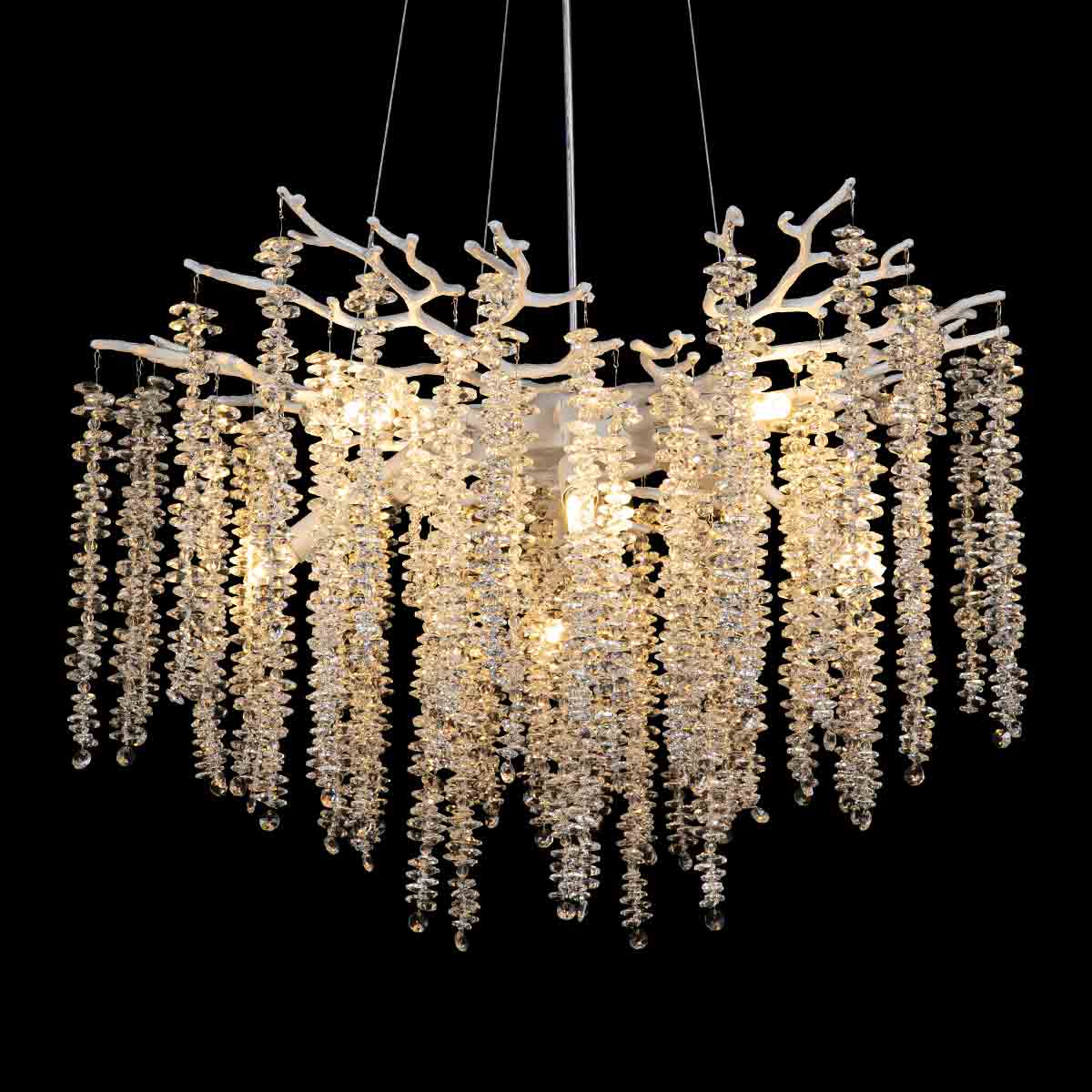 Sophia Round Pendant Light Nature Inspired Design