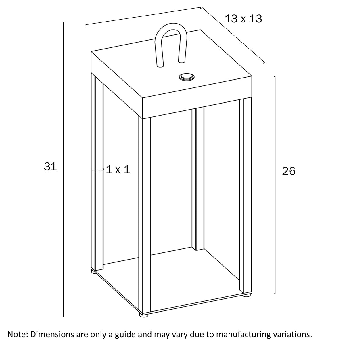 Sotra Rechargeable Table Lamp with Dimmable LED Light