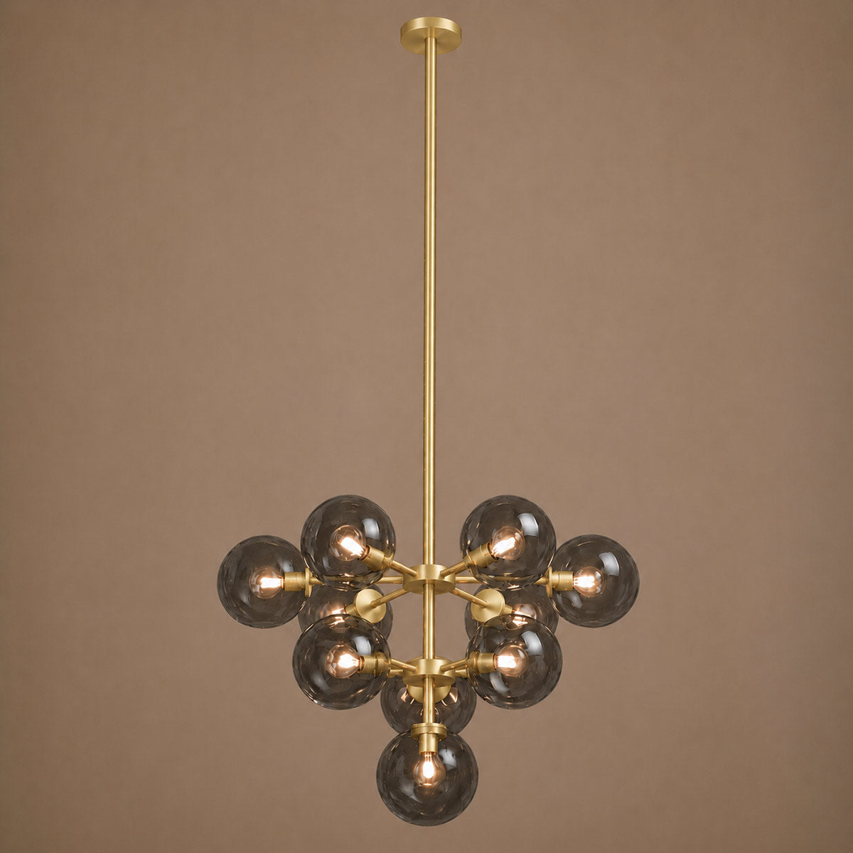 Speros 10 Light Glass Sphere Round Pendant