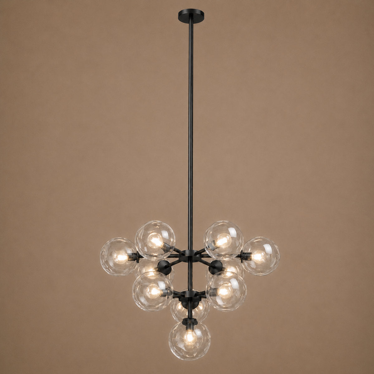 Speros 10 Light Glass Sphere Round Pendant