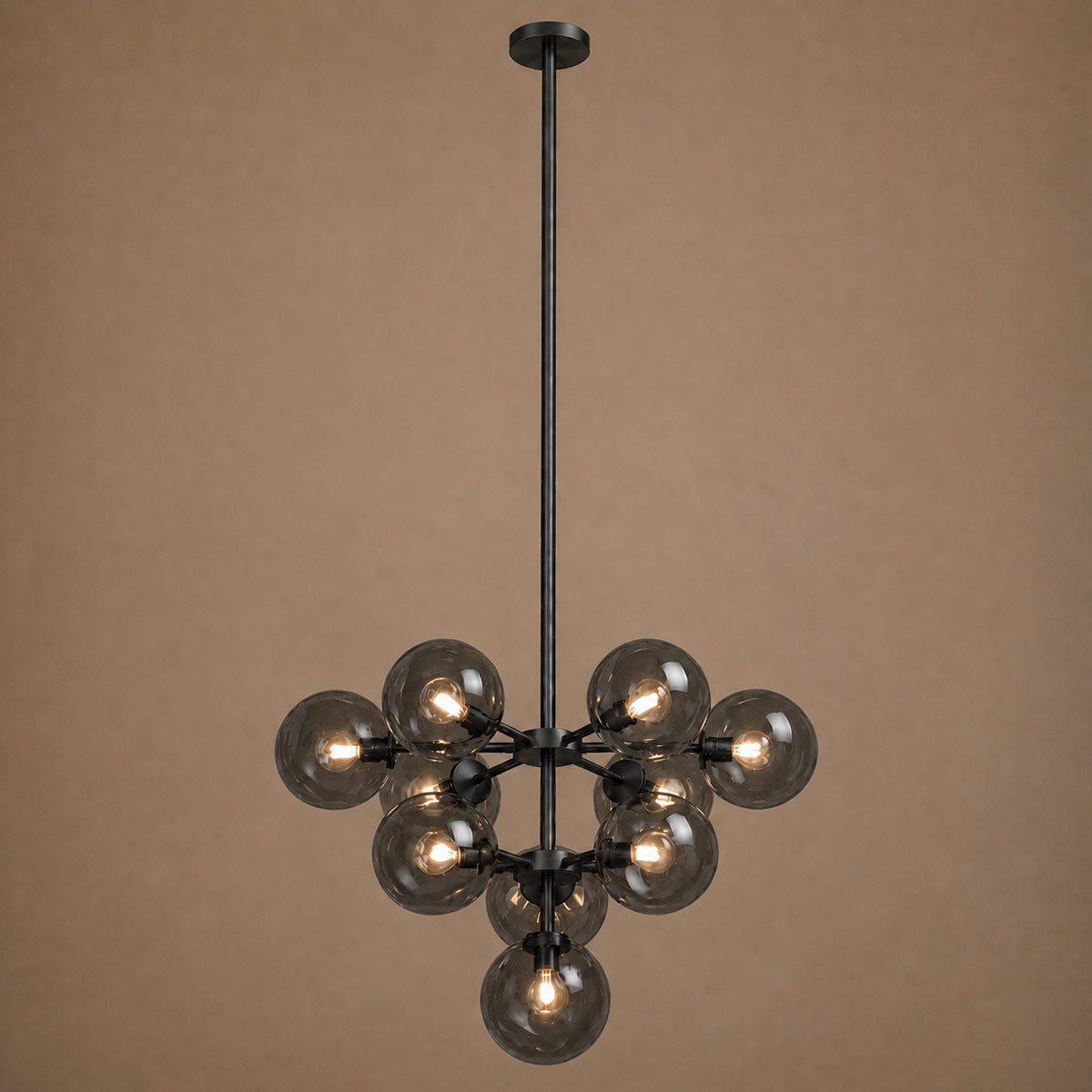 Speros 10 Light Glass Sphere Round Pendant