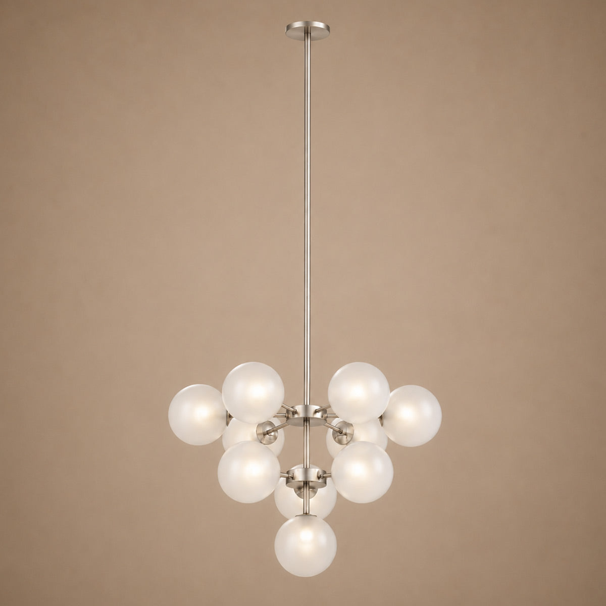 Speros 10 Light Glass Sphere Round Pendant