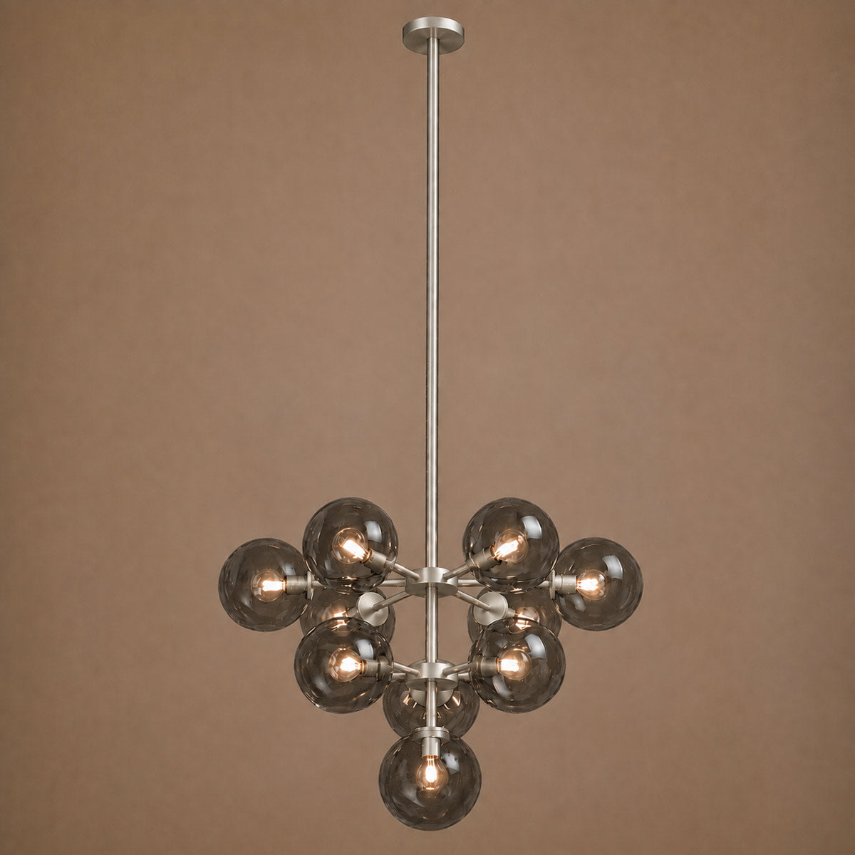 Speros 10 Light Glass Sphere Round Pendant
