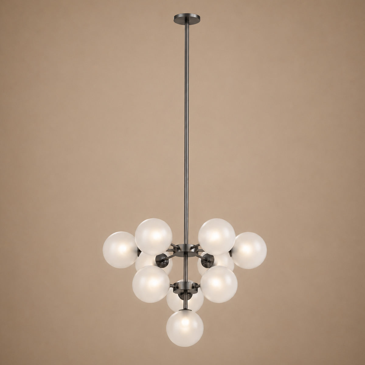 Speros 10 Light Glass Sphere Round Pendant