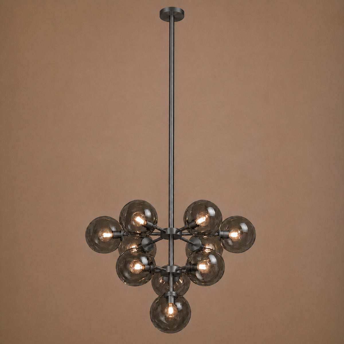 Speros 10 Light Glass Sphere Round Pendant