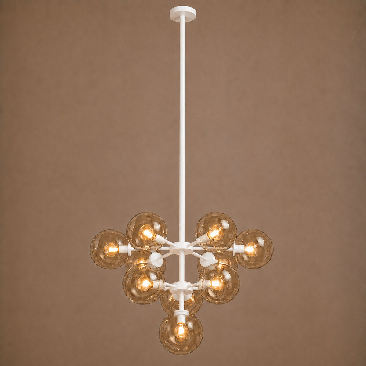 Speros 10 Light Glass Sphere Round Pendant
