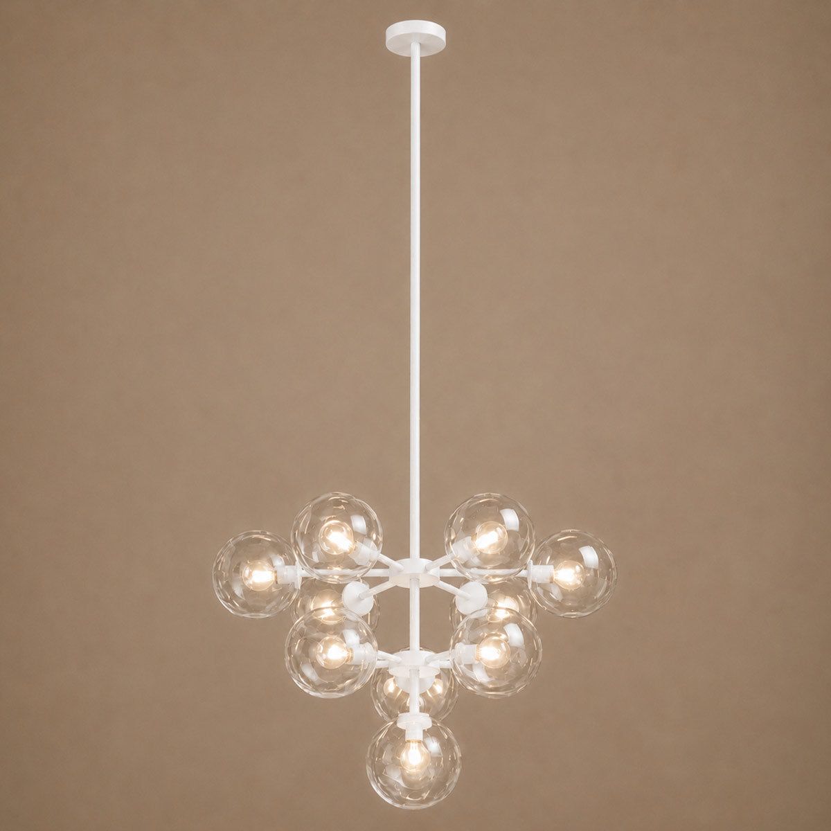 Speros 10 Light Glass Sphere Round Pendant