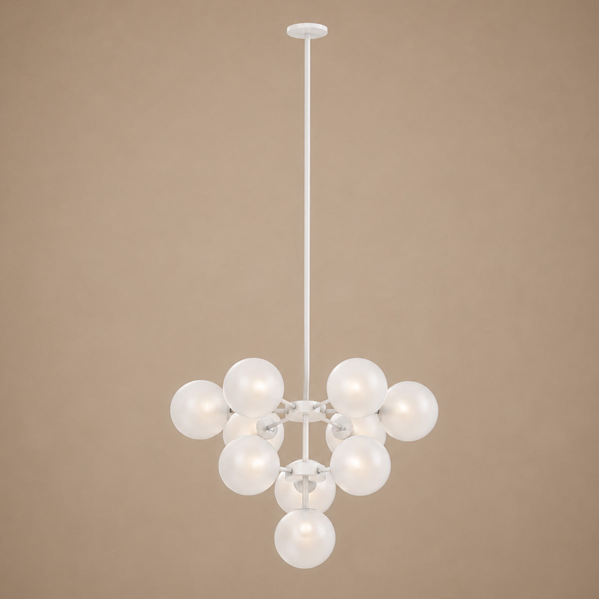 Speros 10 Light Glass Sphere Round Pendant
