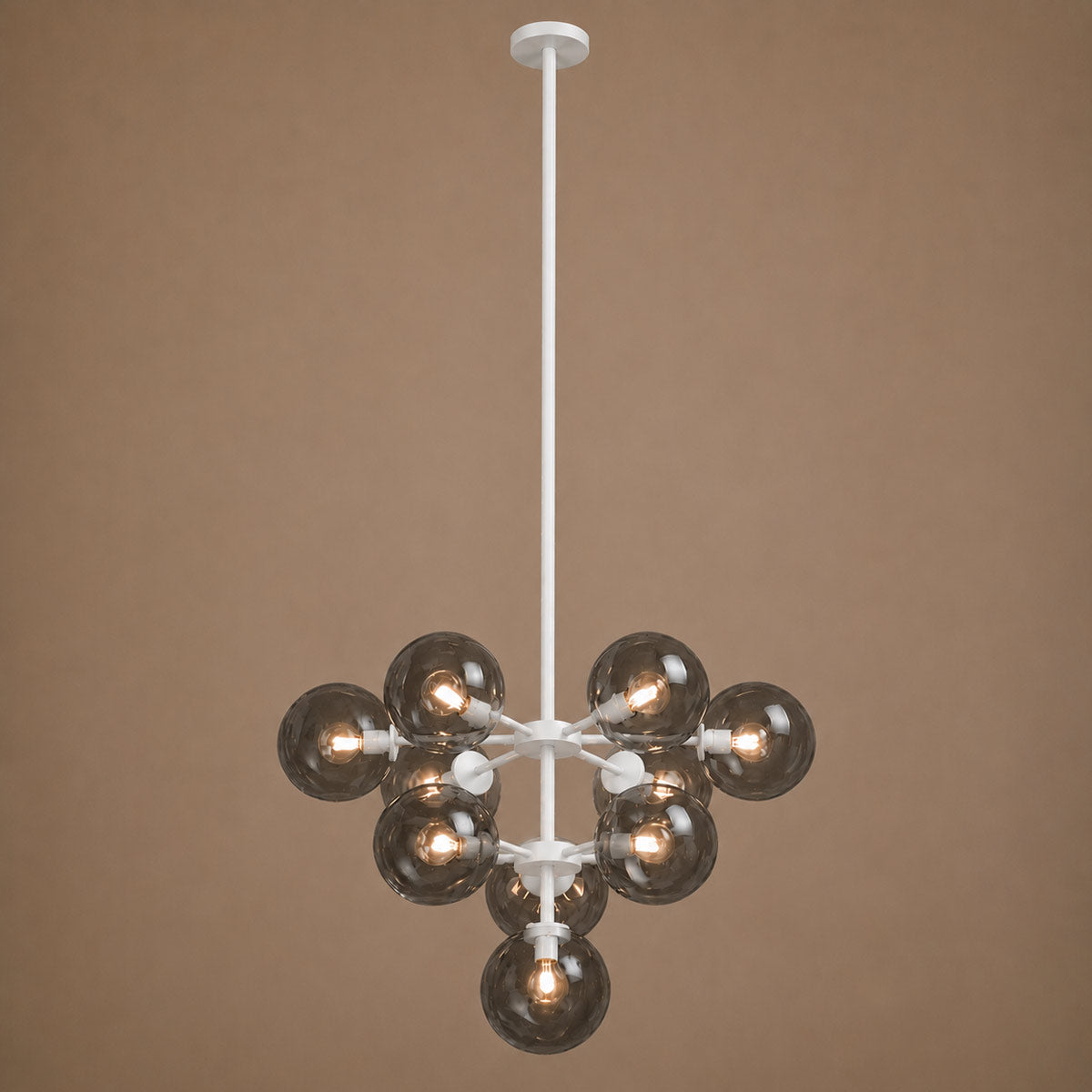 Speros 10 Light Glass Sphere Round Pendant