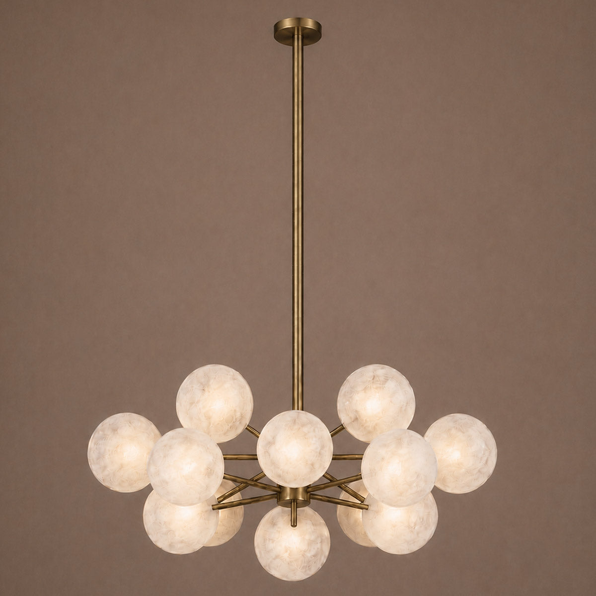 Speros 12 Light Glass Sphere Round Pendant