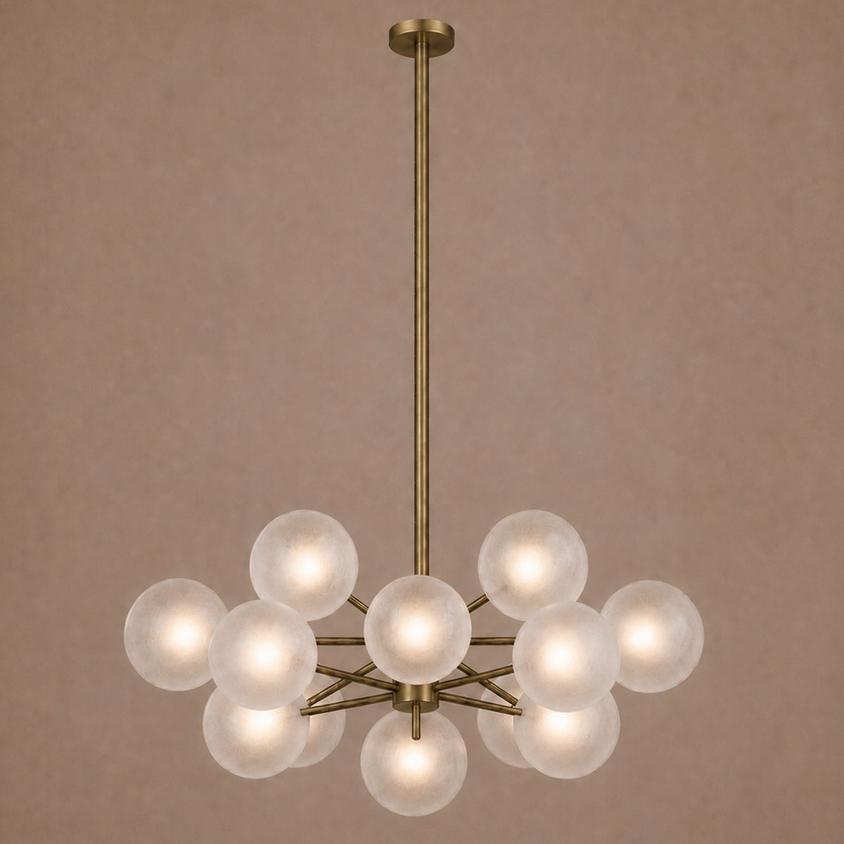 Speros 12 Light Glass Sphere Round Pendant