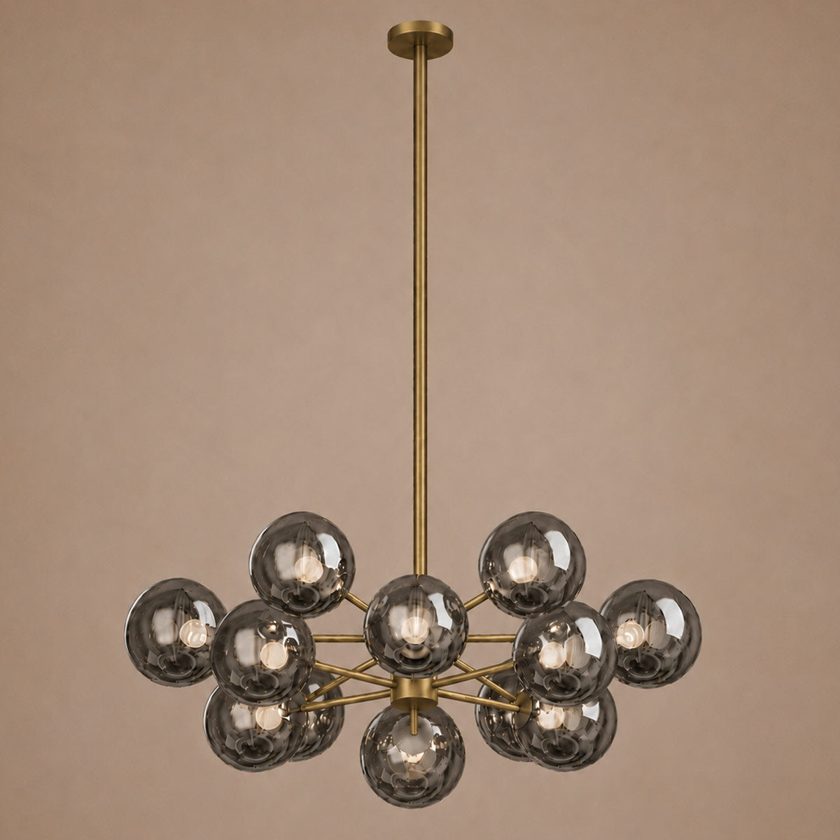 Speros 12 Light Glass Sphere Round Pendant