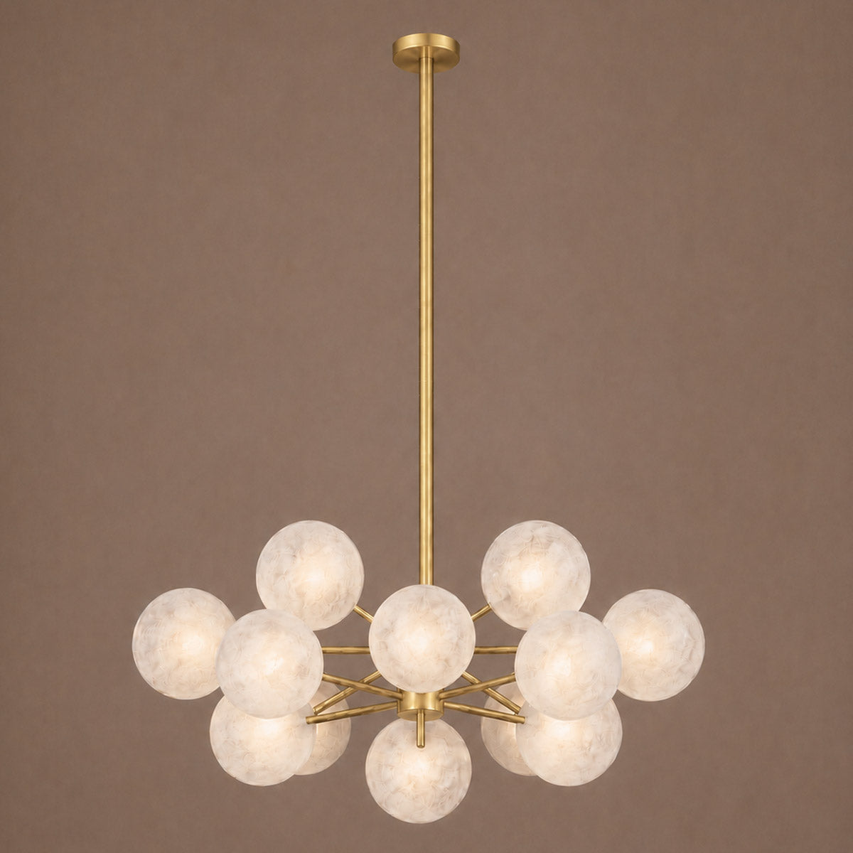 Speros 12 Light Glass Sphere Round Pendant