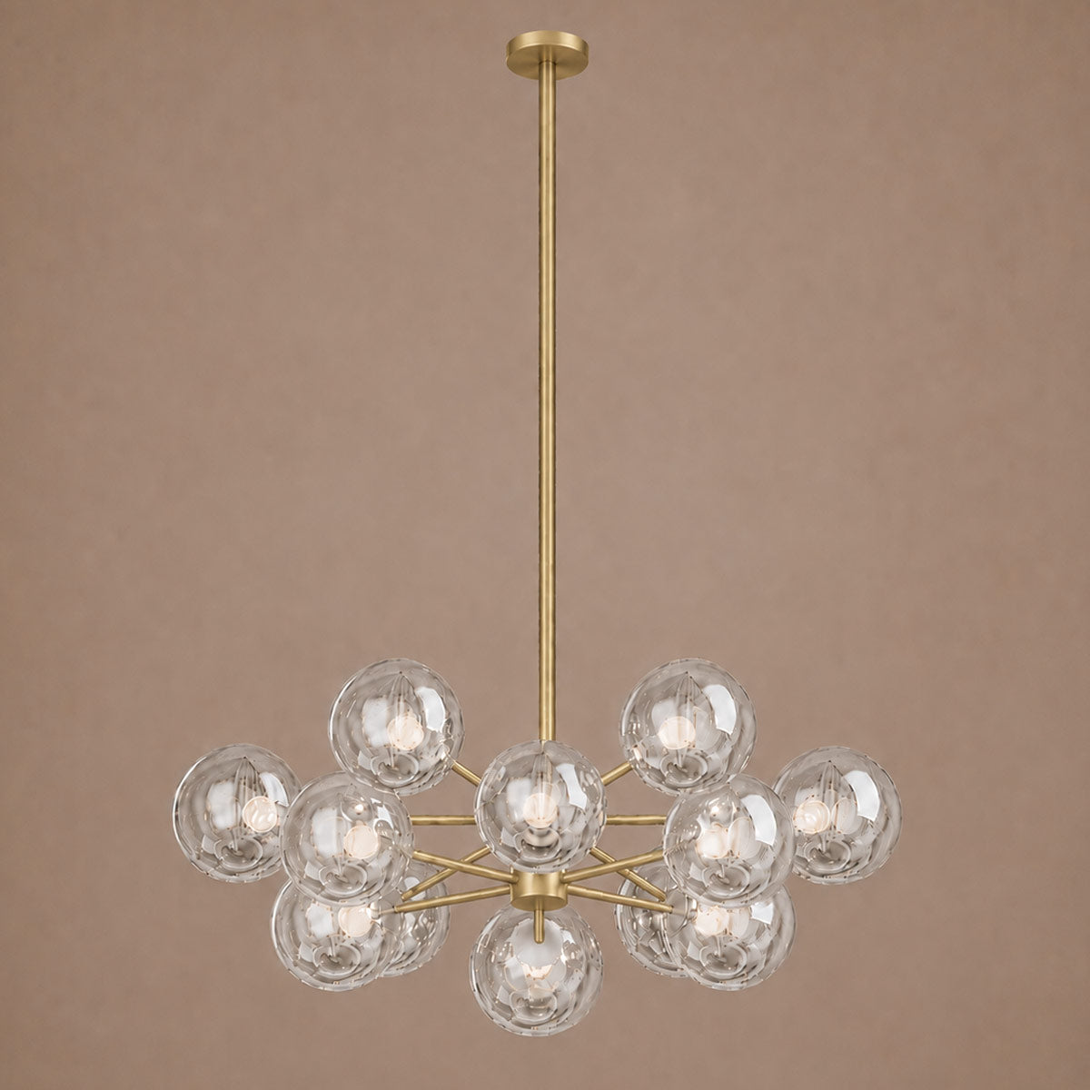 Speros 12 Light Glass Sphere Round Pendant