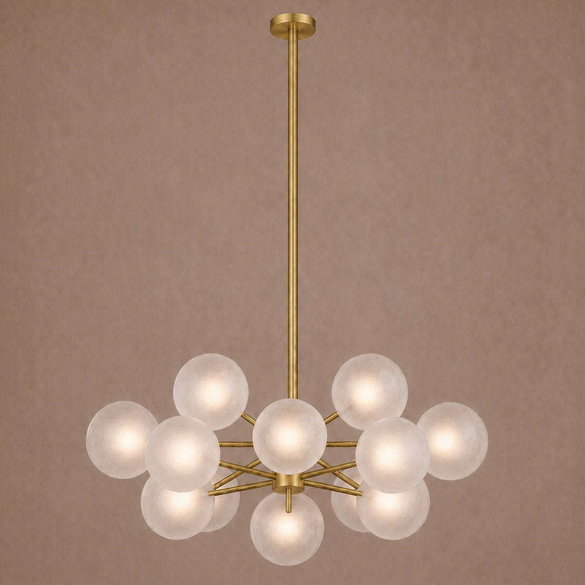 Speros 12 Light Glass Sphere Round Pendant