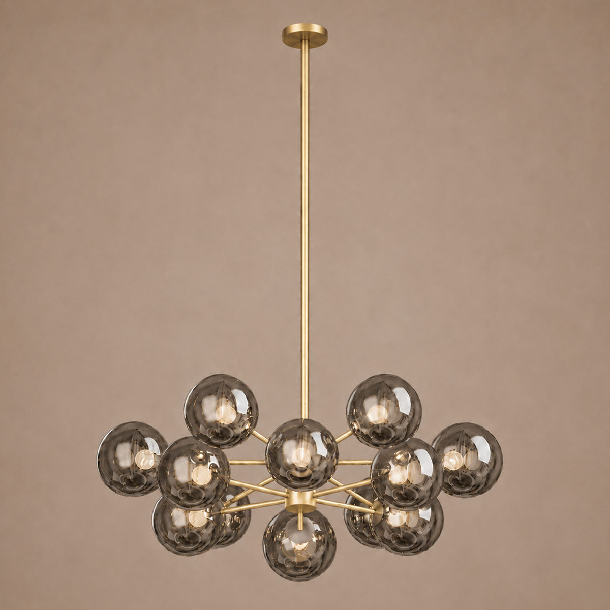 Speros 12 Light Glass Sphere Round Pendant