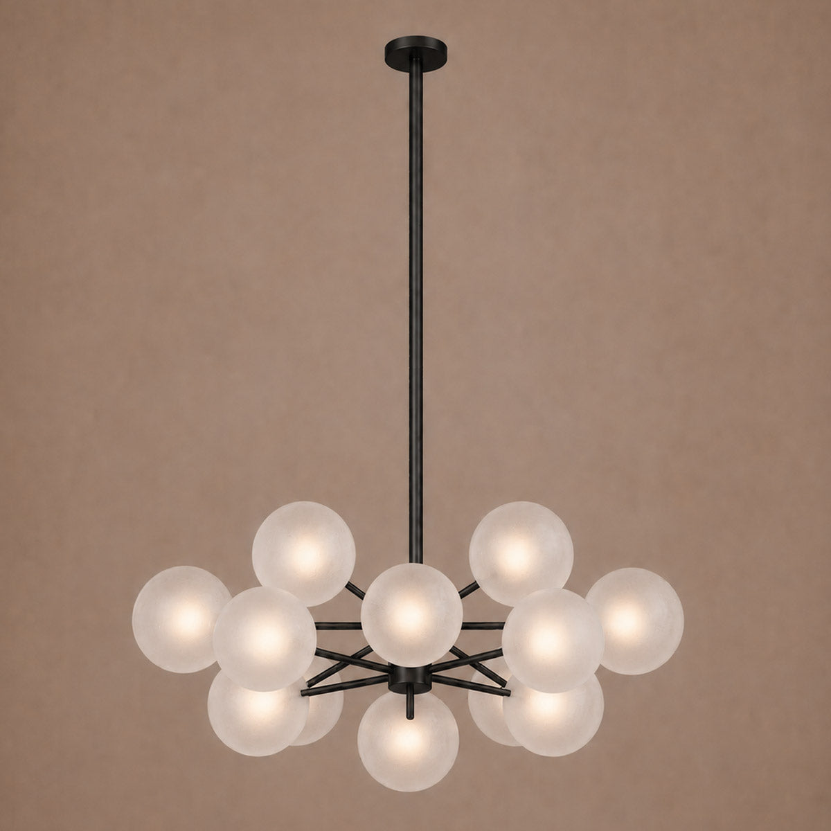 Speros 12 Light Glass Sphere Round Pendant