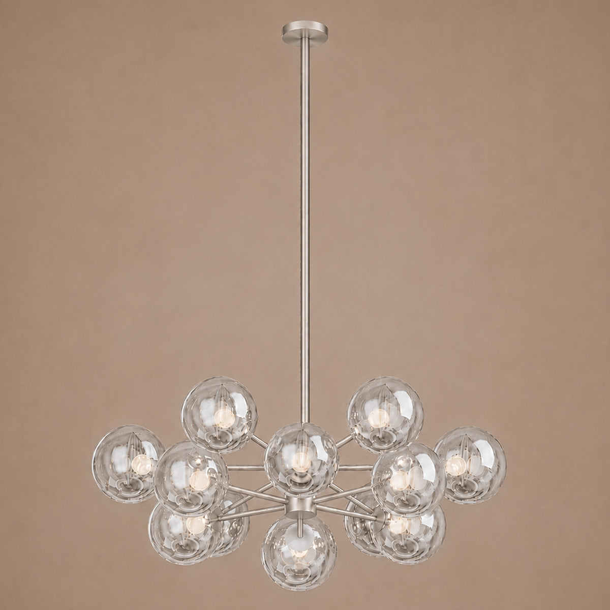 Speros 12 Light Glass Sphere Round Pendant