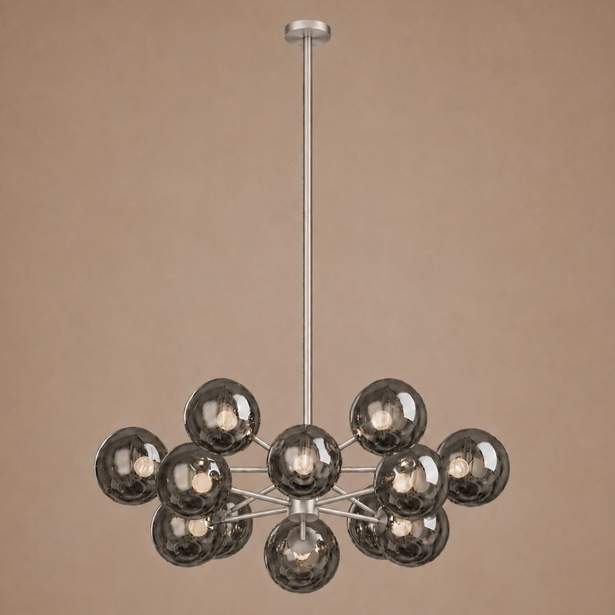 Speros 12 Light Glass Sphere Round Pendant