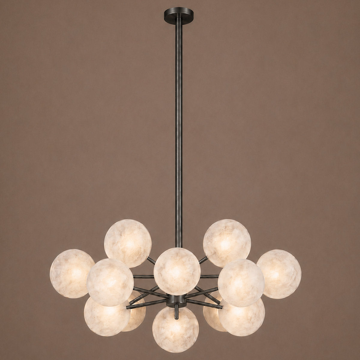 Speros 12 Light Glass Sphere Round Pendant