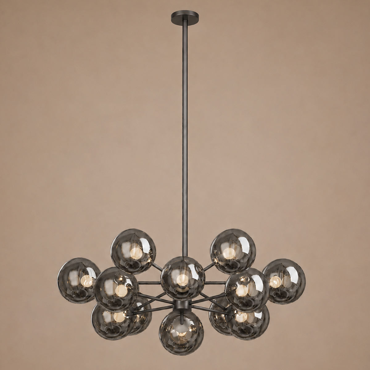 Speros 12 Light Glass Sphere Round Pendant