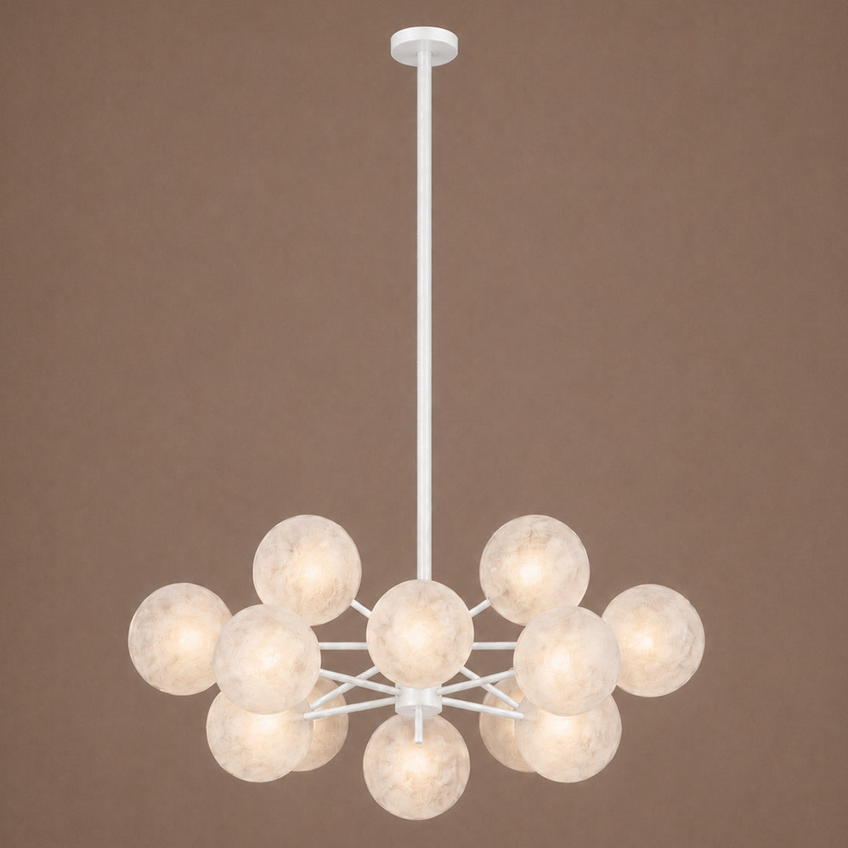 Speros 12 Light Glass Sphere Round Pendant