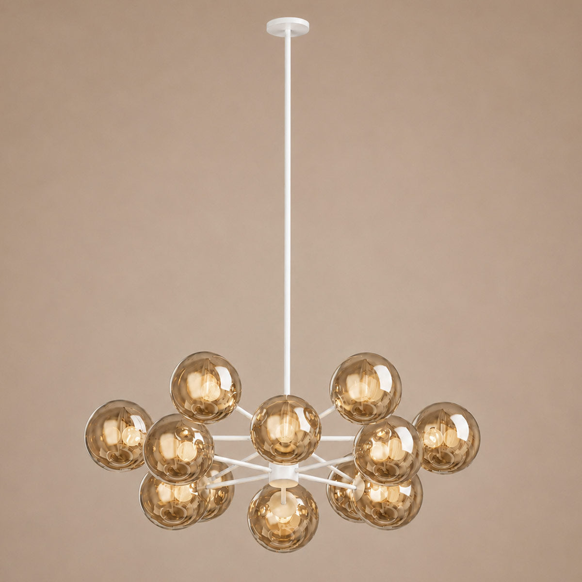 Speros 12 Light Glass Sphere Round Pendant
