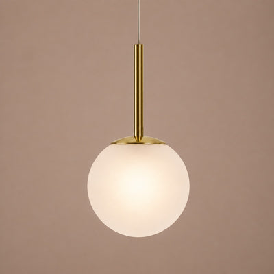 Speros 1 Light Glass Sphere Dropper Pendant