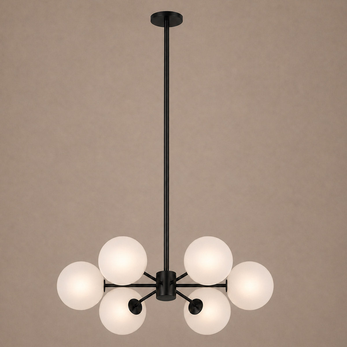 Speros 6 Light Glass Sphere Round Pendant