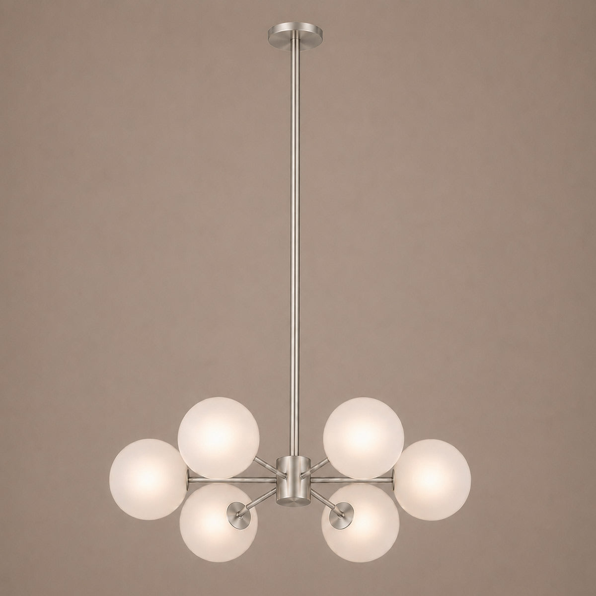 Speros 6 Light Glass Sphere Round Pendant