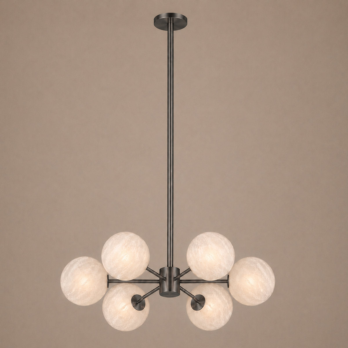 Speros 6 Light Glass Sphere Round Pendant