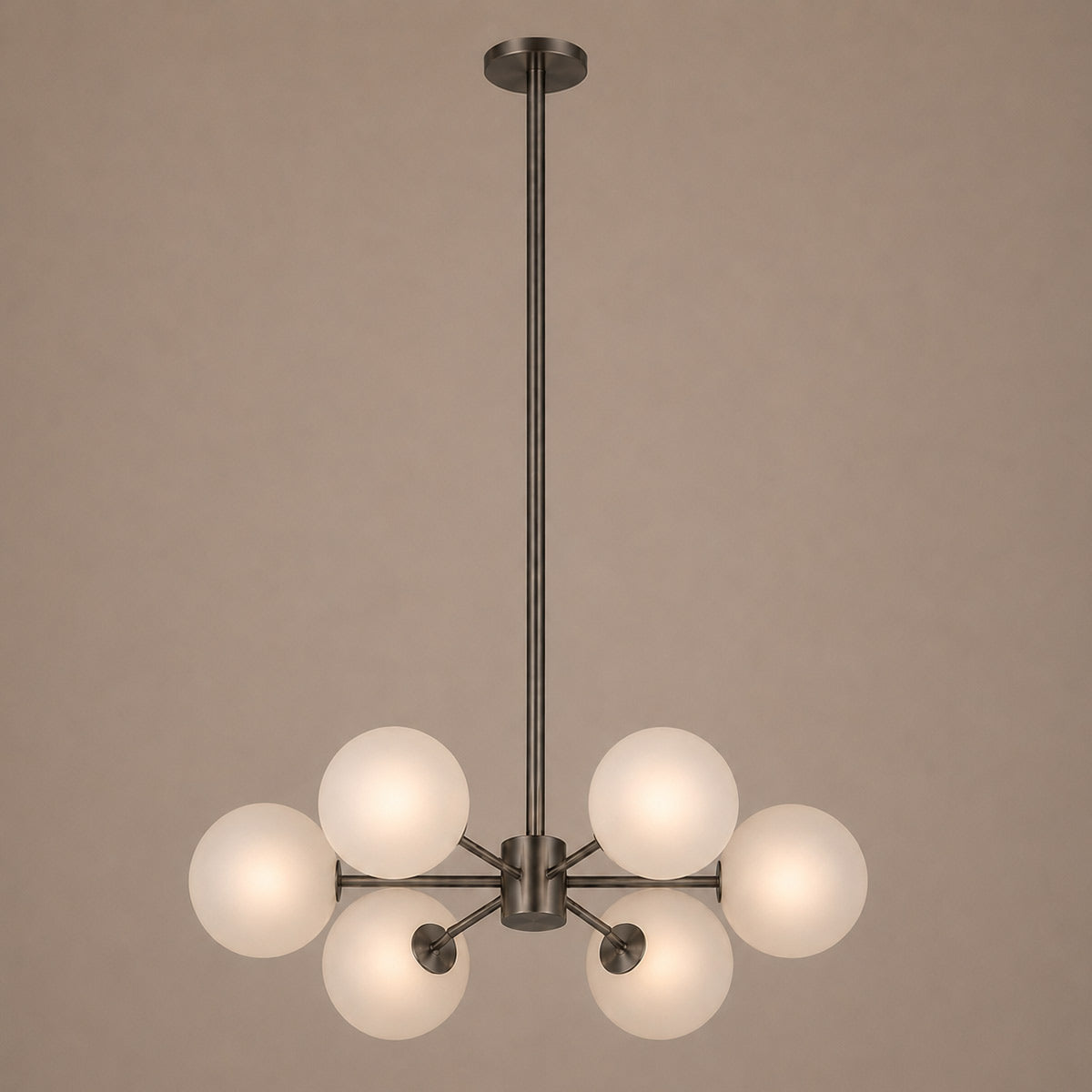 Speros 6 Light Glass Sphere Round Pendant