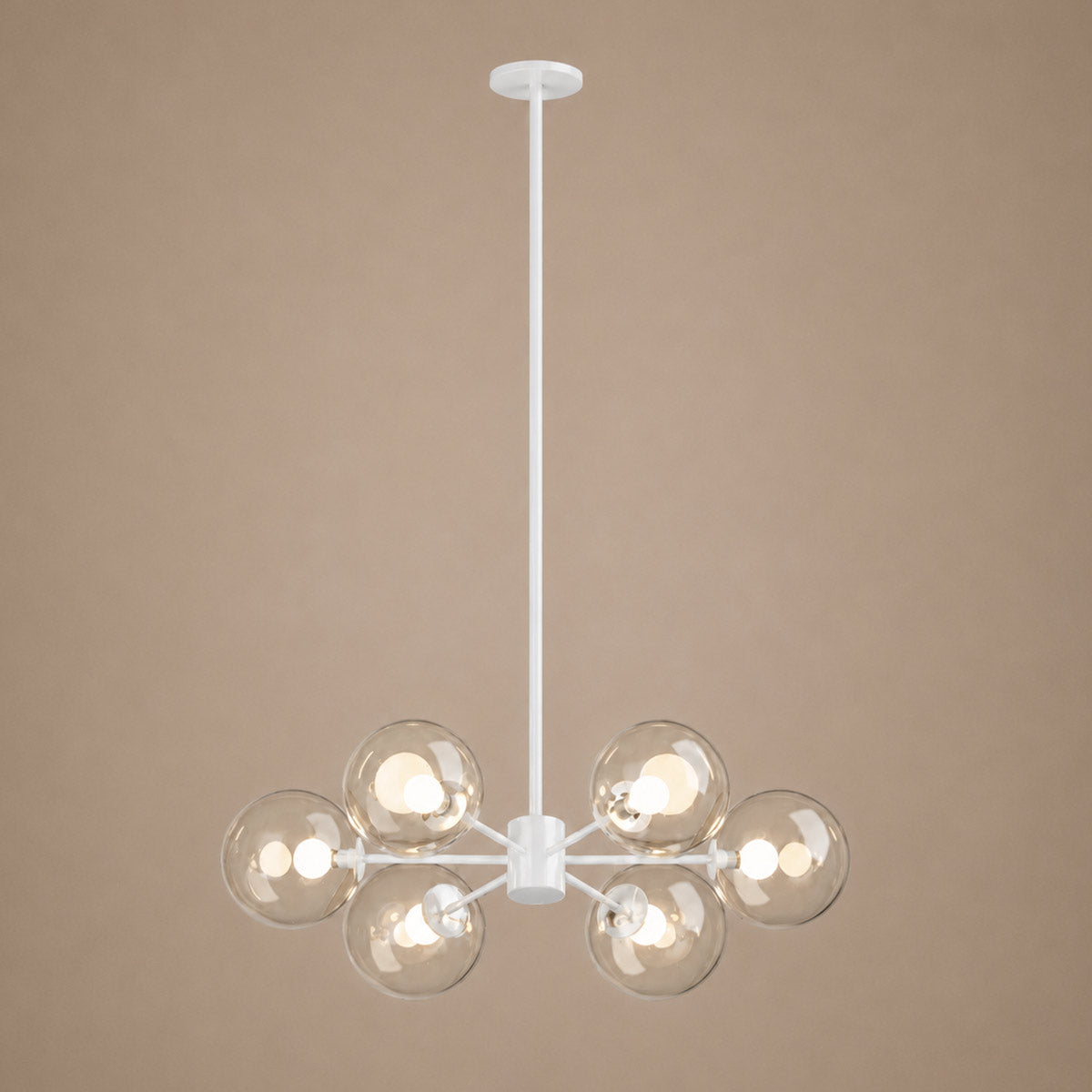 Speros 6 Light Glass Sphere Round Pendant