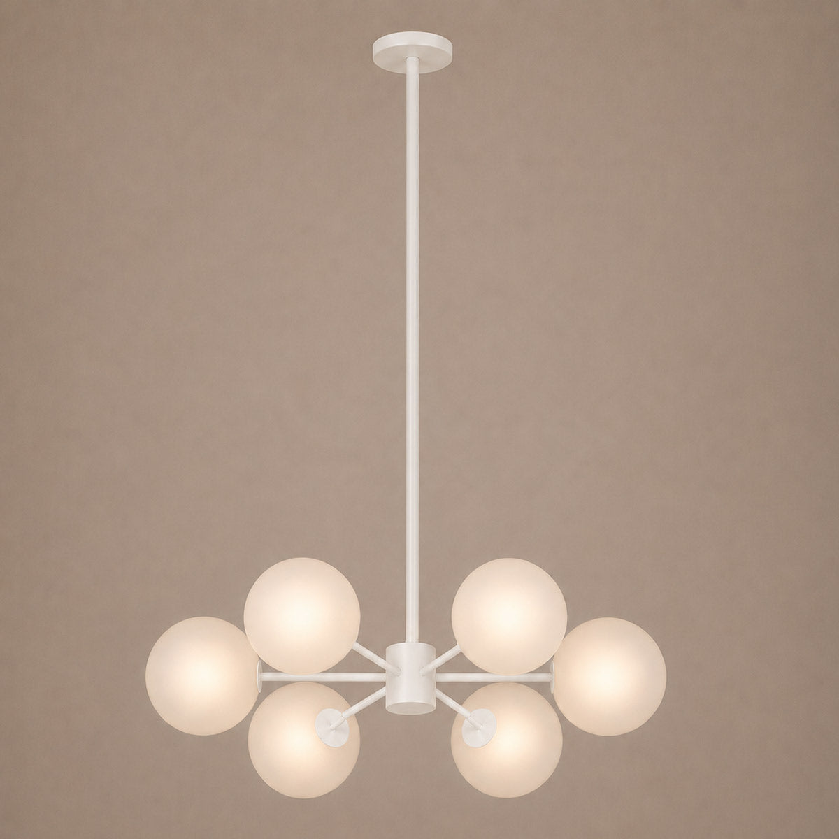 Speros 6 Light Glass Sphere Round Pendant