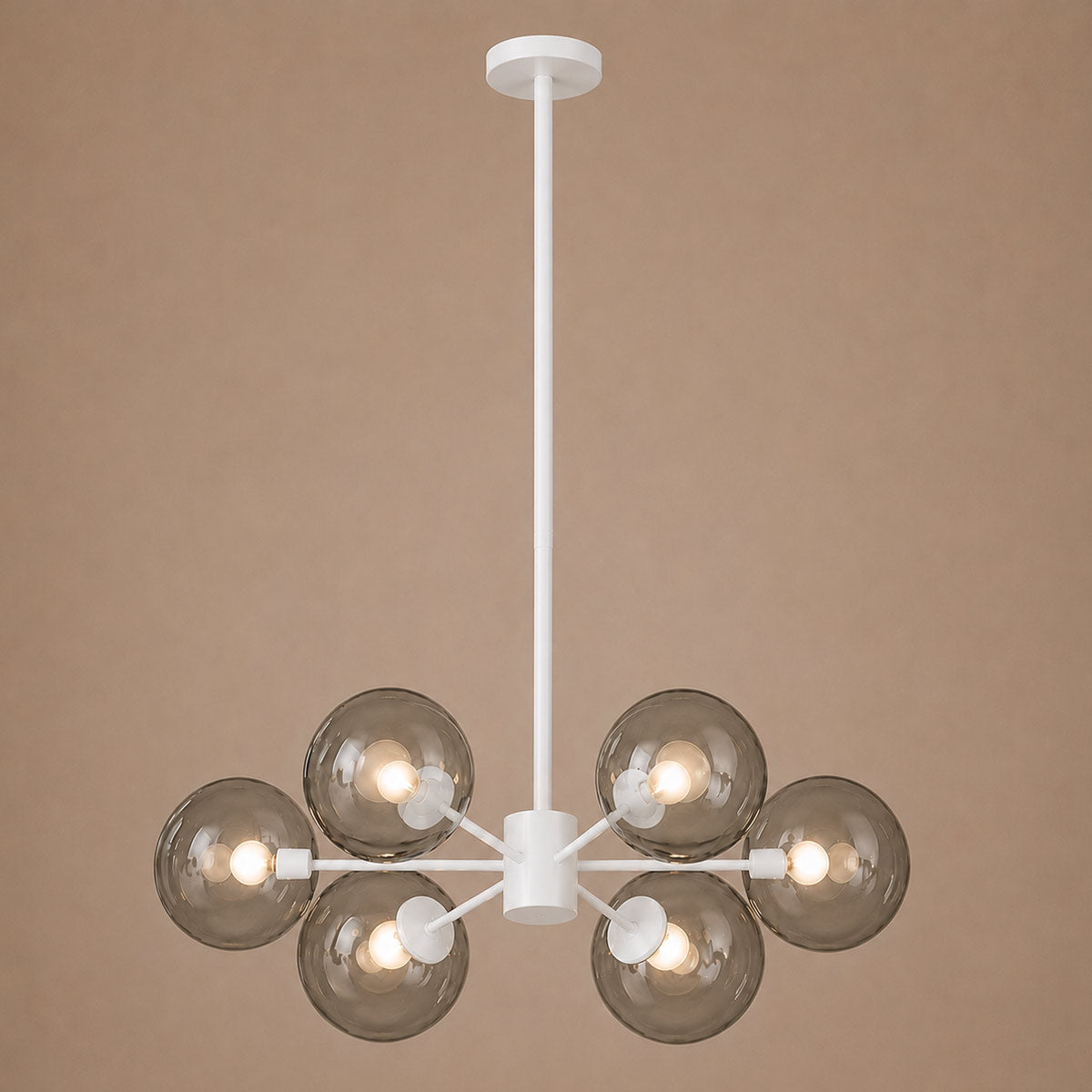 Speros 6 Light Glass Sphere Round Pendant