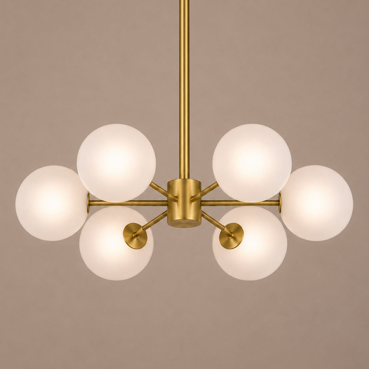 Speros 6 Light Glass Sphere Round Pendant
