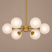 Speros 6 Light Glass Sphere Round Pendant