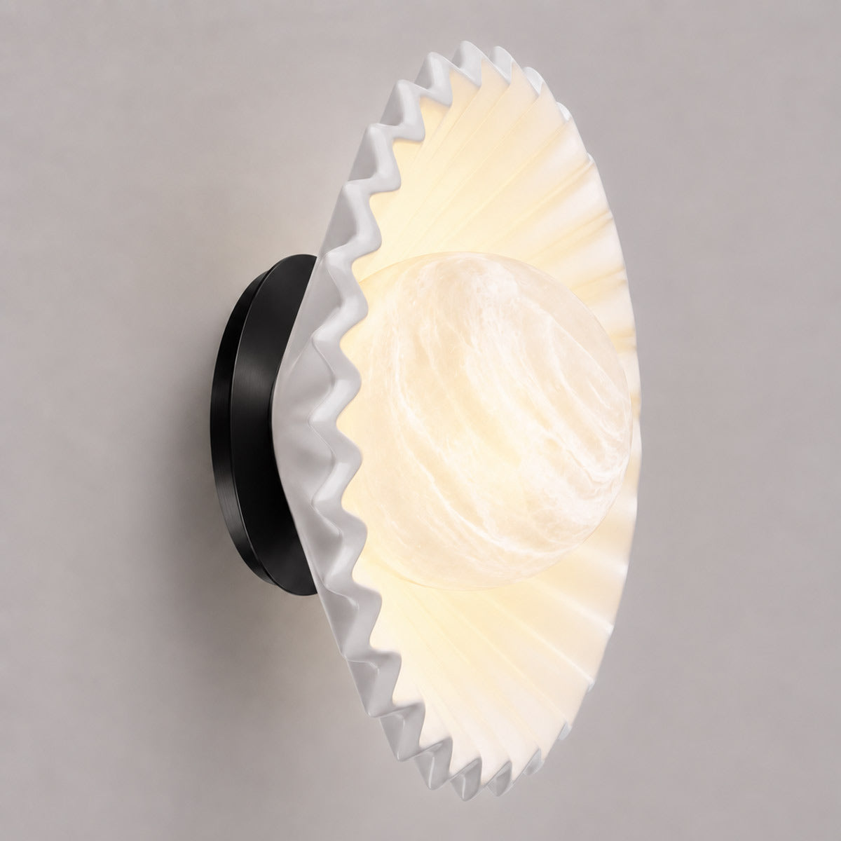 Speros Bowlos Fluted Wall Light