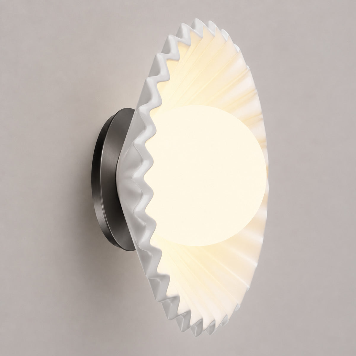 Speros Bowlos Fluted Wall Light