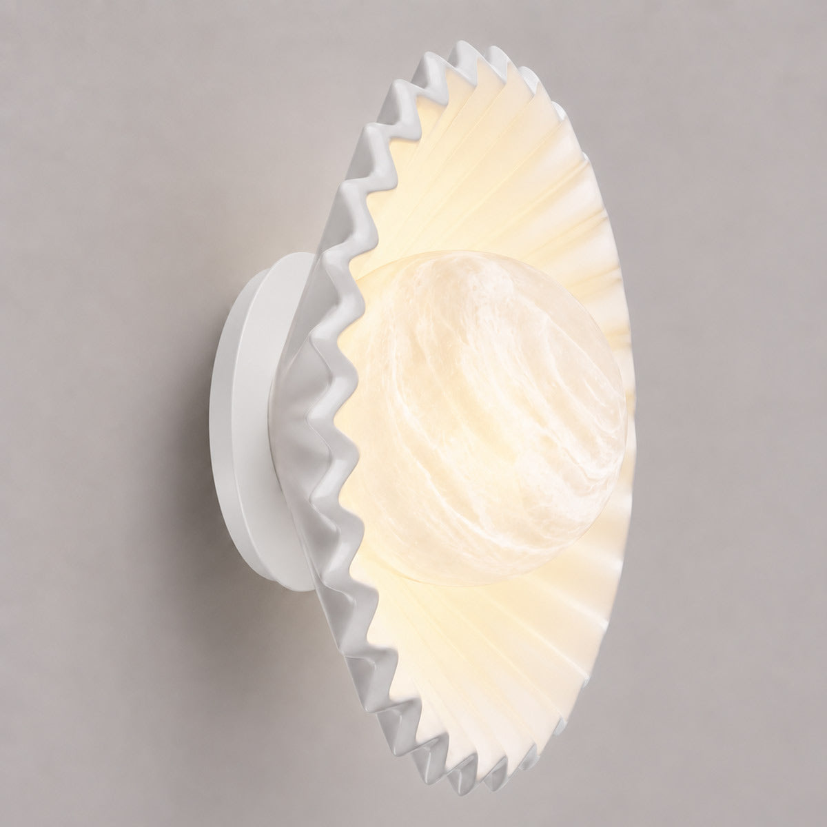 Speros Bowlos Fluted Wall Light