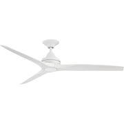 Spitfire 60? Metal AC Ceiling Fan - Matte White/White Wash