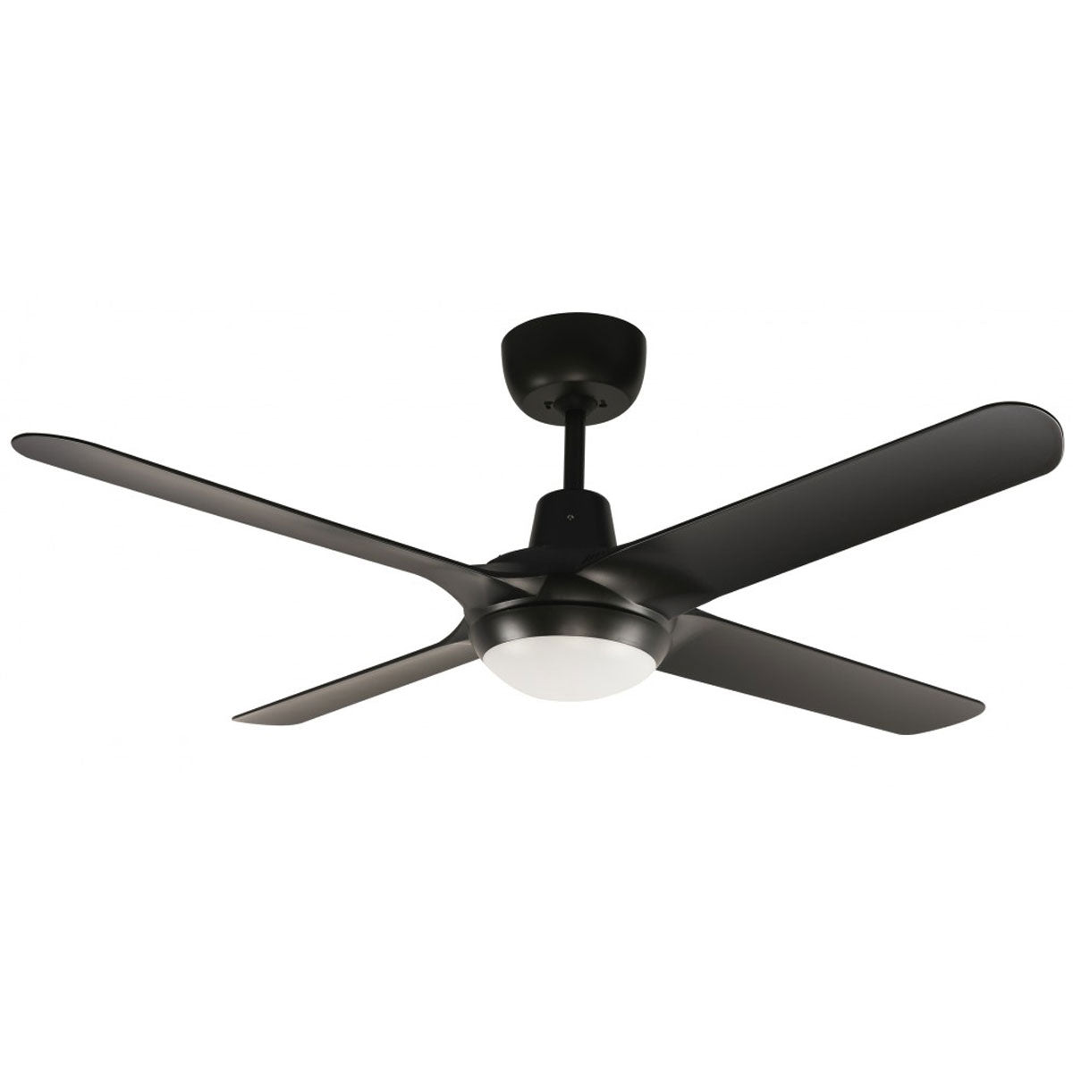 Spyda 4 Blade Ceiling Fan with LED Tri Colour Light