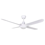 Spyda 4 Blade Ceiling Fan with LED Tri Colour Light