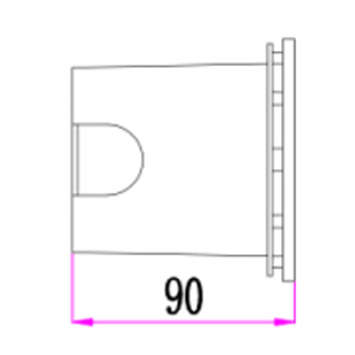 Recessed Brick Wall Light