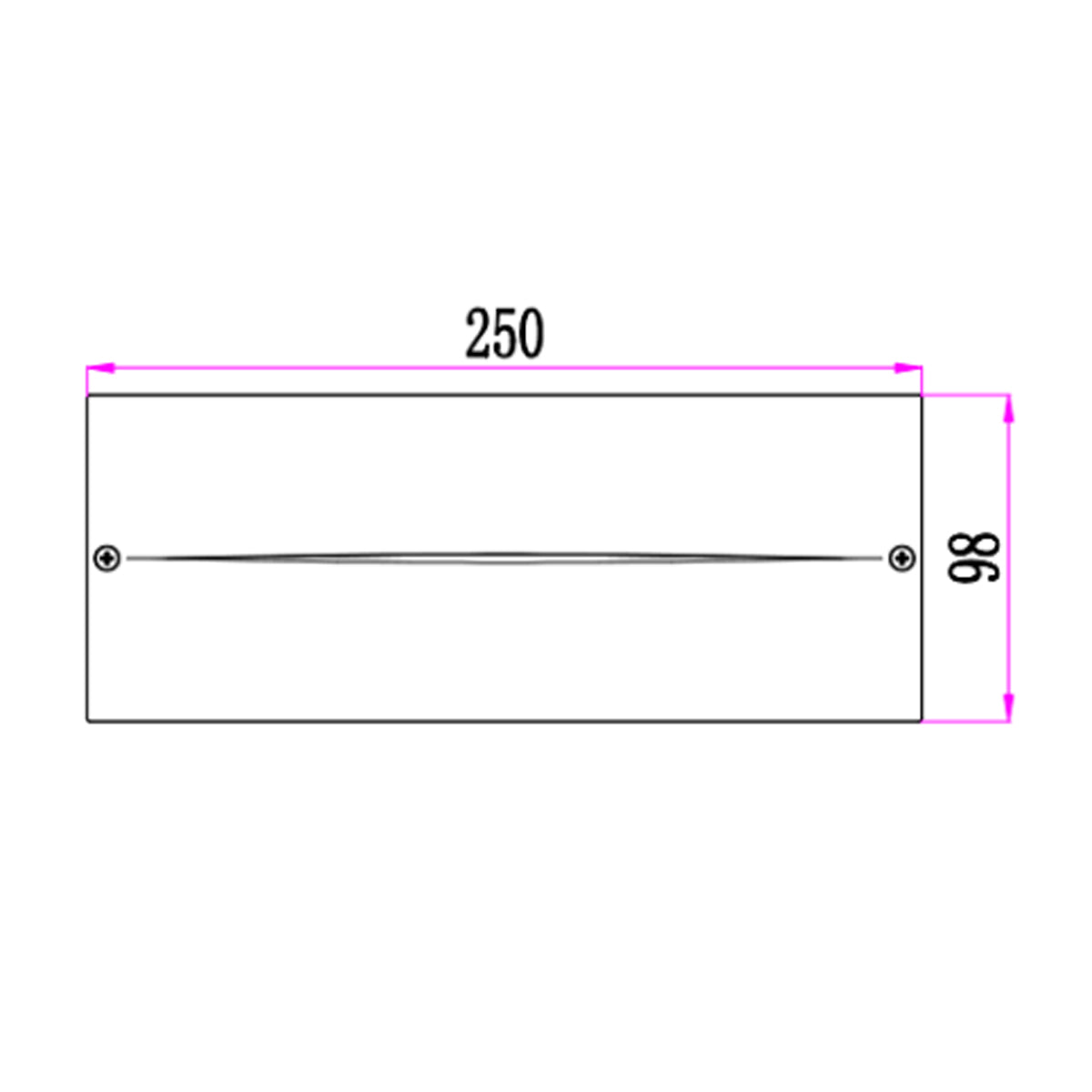 Dome Brick Wall Light