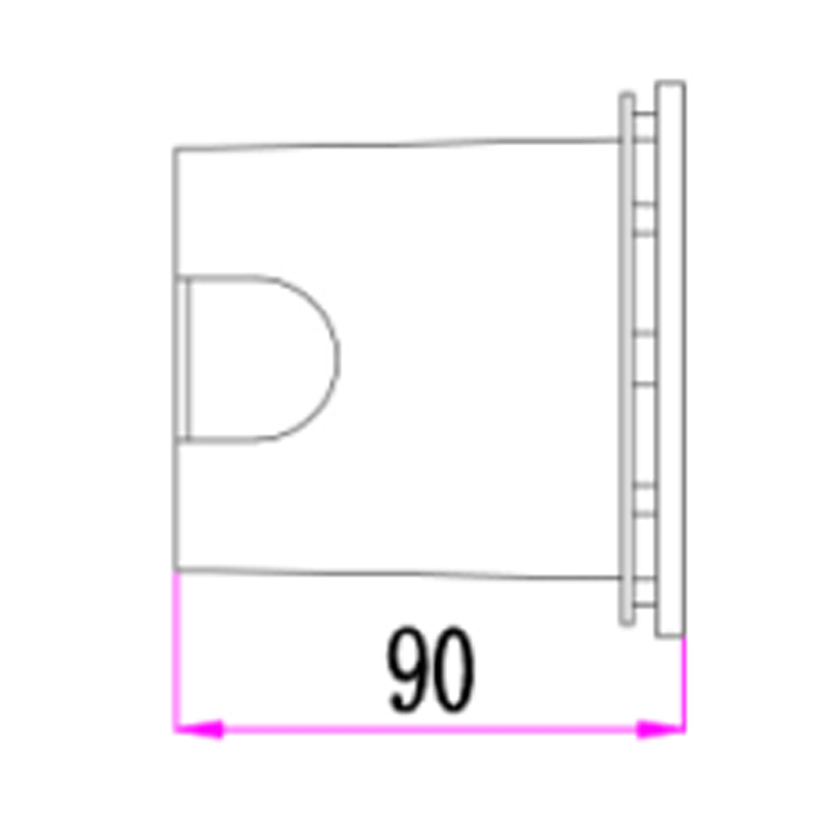 Dome Brick Wall Light