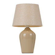 Stacy Table Lamp Modern Fabric Shade Lighting